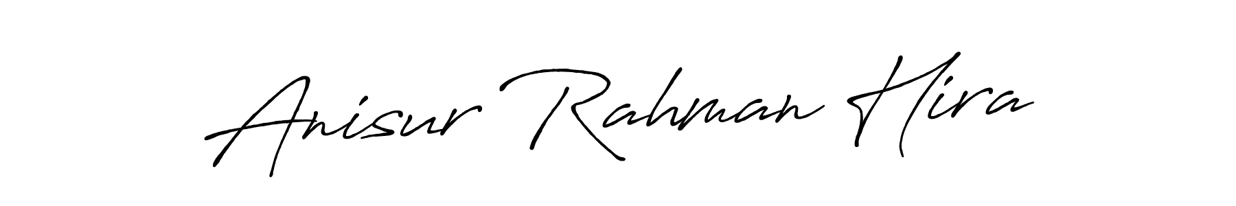 Also we have Anisur Rahman Hira name is the best signature style. Create professional handwritten signature collection using Antro_Vectra_Bolder autograph style. Anisur Rahman Hira signature style 7 images and pictures png