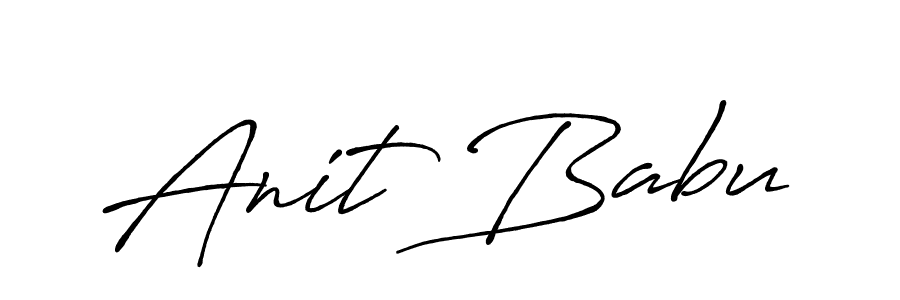 if you are searching for the best signature style for your name Anit Babu. so please give up your signature search. here we have designed multiple signature styles  using Antro_Vectra_Bolder. Anit Babu signature style 7 images and pictures png