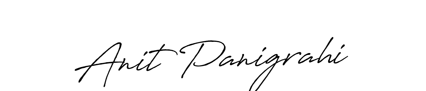 Once you've used our free online signature maker to create your best signature Antro_Vectra_Bolder style, it's time to enjoy all of the benefits that Anit Panigrahi name signing documents. Anit Panigrahi signature style 7 images and pictures png