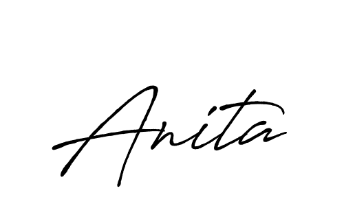 Also we have Anita name is the best signature style. Create professional handwritten signature collection using Antro_Vectra_Bolder autograph style. Anita signature style 7 images and pictures png