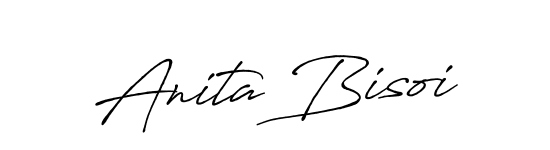 Similarly Antro_Vectra_Bolder is the best handwritten signature design. Signature creator online .You can use it as an online autograph creator for name Anita Bisoi. Anita Bisoi signature style 7 images and pictures png