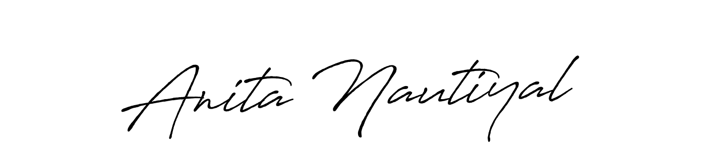 Best and Professional Signature Style for Anita Nautiyal. Antro_Vectra_Bolder Best Signature Style Collection. Anita Nautiyal signature style 7 images and pictures png
