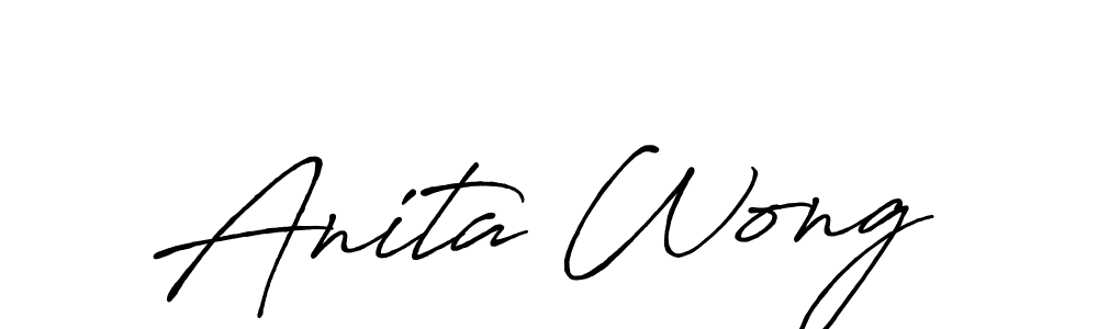 You can use this online signature creator to create a handwritten signature for the name Anita Wong. This is the best online autograph maker. Anita Wong signature style 7 images and pictures png