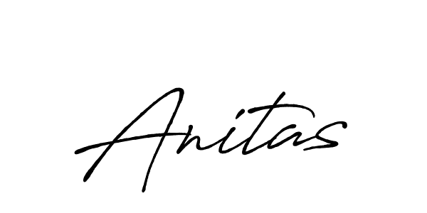 if you are searching for the best signature style for your name Anitas. so please give up your signature search. here we have designed multiple signature styles  using Antro_Vectra_Bolder. Anitas signature style 7 images and pictures png