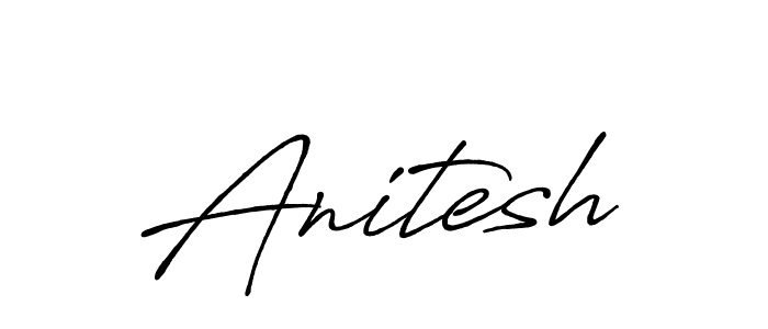 It looks lik you need a new signature style for name Anitesh. Design unique handwritten (Antro_Vectra_Bolder) signature with our free signature maker in just a few clicks. Anitesh signature style 7 images and pictures png