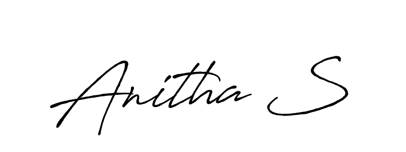 See photos of Anitha S official signature by Spectra . Check more albums & portfolios. Read reviews & check more about Antro_Vectra_Bolder font. Anitha S signature style 7 images and pictures png