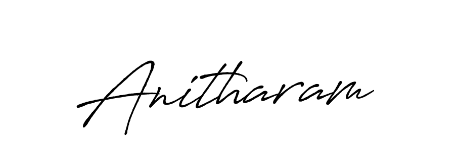 The best way (Antro_Vectra_Bolder) to make a short signature is to pick only two or three words in your name. The name Anitharam include a total of six letters. For converting this name. Anitharam signature style 7 images and pictures png