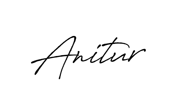 Antro_Vectra_Bolder is a professional signature style that is perfect for those who want to add a touch of class to their signature. It is also a great choice for those who want to make their signature more unique. Get Anitur name to fancy signature for free. Anitur signature style 7 images and pictures png