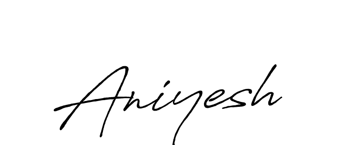 The best way (Antro_Vectra_Bolder) to make a short signature is to pick only two or three words in your name. The name Aniyesh include a total of six letters. For converting this name. Aniyesh signature style 7 images and pictures png