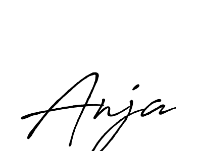 This is the best signature style for the Anja name. Also you like these signature font (Antro_Vectra_Bolder). Mix name signature. Anja signature style 7 images and pictures png