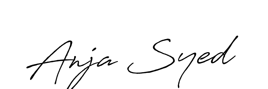 See photos of Anja Syed official signature by Spectra . Check more albums & portfolios. Read reviews & check more about Antro_Vectra_Bolder font. Anja Syed signature style 7 images and pictures png