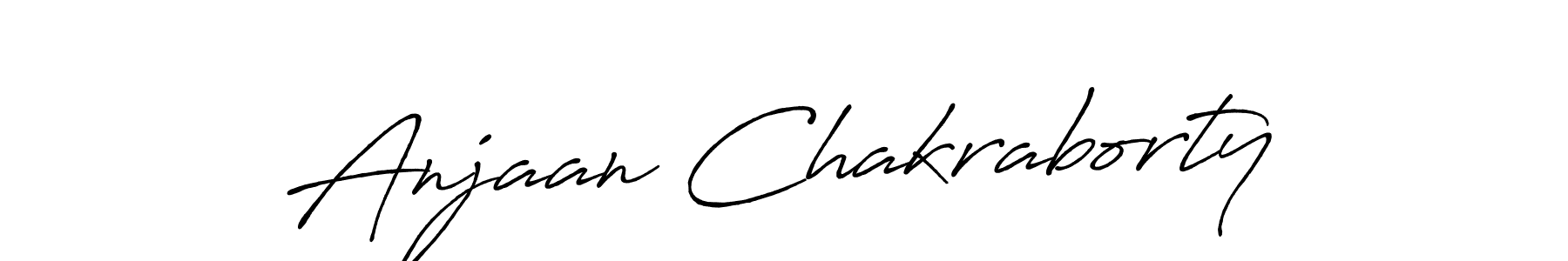 How to Draw Anjaan Chakraborty signature style? Antro_Vectra_Bolder is a latest design signature styles for name Anjaan Chakraborty. Anjaan Chakraborty signature style 7 images and pictures png