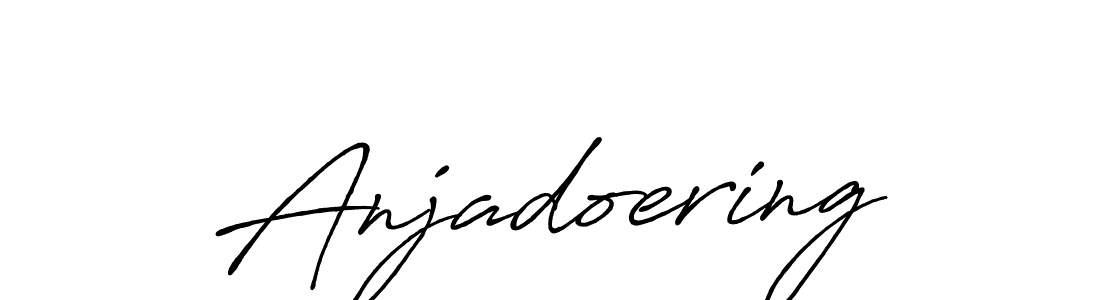 Make a beautiful signature design for name Anjadoering. Use this online signature maker to create a handwritten signature for free. Anjadoering signature style 7 images and pictures png