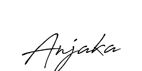 Similarly Antro_Vectra_Bolder is the best handwritten signature design. Signature creator online .You can use it as an online autograph creator for name Anjaka. Anjaka signature style 7 images and pictures png