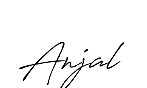 Similarly Antro_Vectra_Bolder is the best handwritten signature design. Signature creator online .You can use it as an online autograph creator for name Anjal. Anjal signature style 7 images and pictures png