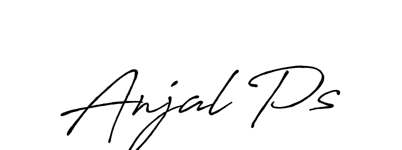 It looks lik you need a new signature style for name Anjal Ps. Design unique handwritten (Antro_Vectra_Bolder) signature with our free signature maker in just a few clicks. Anjal Ps signature style 7 images and pictures png