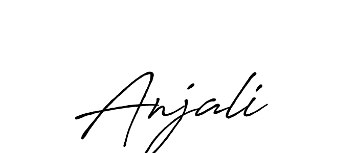 Best and Professional Signature Style for Anjali . Antro_Vectra_Bolder Best Signature Style Collection. Anjali  signature style 7 images and pictures png