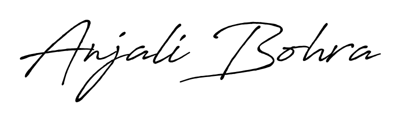 Make a beautiful signature design for name Anjali Bohra. With this signature (Antro_Vectra_Bolder) style, you can create a handwritten signature for free. Anjali Bohra signature style 7 images and pictures png