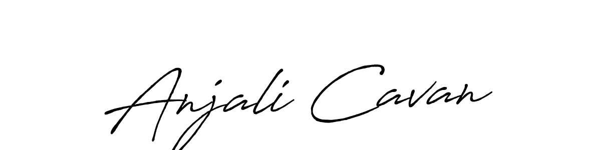 Make a short Anjali Cavan signature style. Manage your documents anywhere anytime using Antro_Vectra_Bolder. Create and add eSignatures, submit forms, share and send files easily. Anjali Cavan signature style 7 images and pictures png