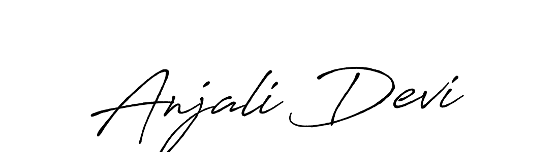 Also You can easily find your signature by using the search form. We will create Anjali Devi name handwritten signature images for you free of cost using Antro_Vectra_Bolder sign style. Anjali Devi signature style 7 images and pictures png