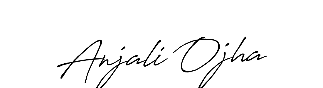 You should practise on your own different ways (Antro_Vectra_Bolder) to write your name (Anjali Ojha) in signature. don't let someone else do it for you. Anjali Ojha signature style 7 images and pictures png