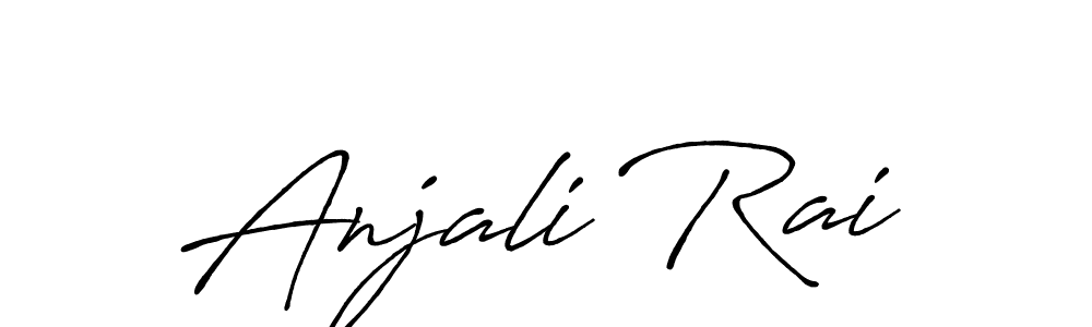 How to make Anjali Rai signature? Antro_Vectra_Bolder is a professional autograph style. Create handwritten signature for Anjali Rai name. Anjali Rai signature style 7 images and pictures png