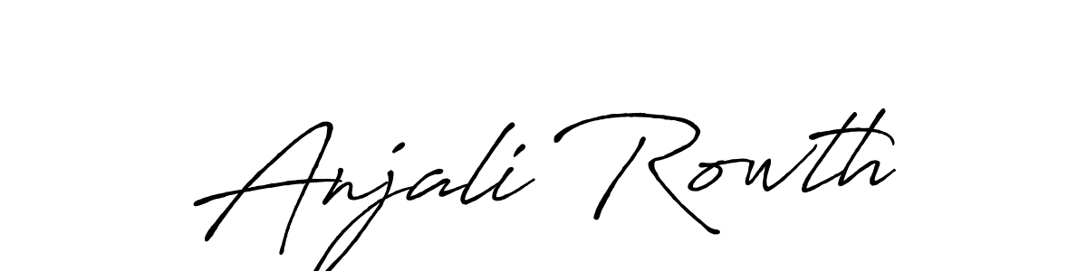 How to Draw Anjali Rowth signature style? Antro_Vectra_Bolder is a latest design signature styles for name Anjali Rowth. Anjali Rowth signature style 7 images and pictures png