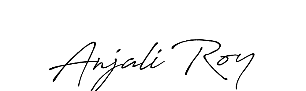 Also we have Anjali Roy name is the best signature style. Create professional handwritten signature collection using Antro_Vectra_Bolder autograph style. Anjali Roy signature style 7 images and pictures png