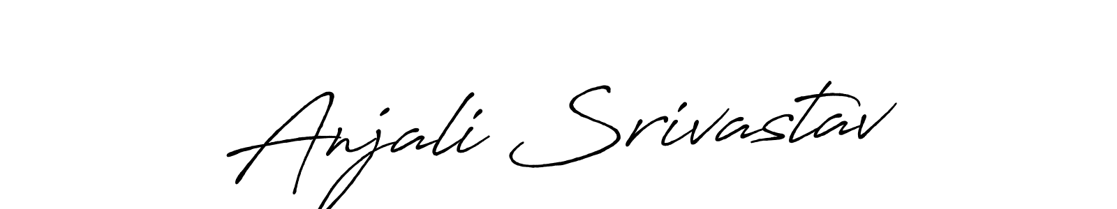 Also You can easily find your signature by using the search form. We will create Anjali Srivastav name handwritten signature images for you free of cost using Antro_Vectra_Bolder sign style. Anjali Srivastav signature style 7 images and pictures png