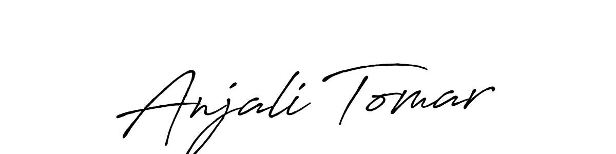 It looks lik you need a new signature style for name Anjali Tomar. Design unique handwritten (Antro_Vectra_Bolder) signature with our free signature maker in just a few clicks. Anjali Tomar signature style 7 images and pictures png