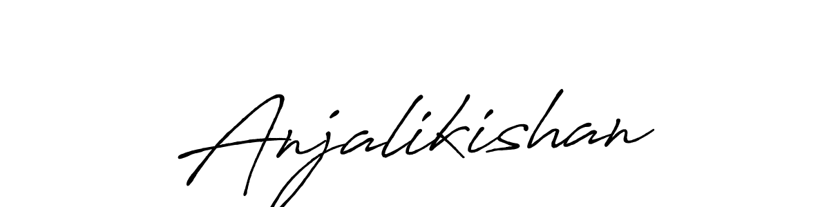 It looks lik you need a new signature style for name Anjalikishan. Design unique handwritten (Antro_Vectra_Bolder) signature with our free signature maker in just a few clicks. Anjalikishan signature style 7 images and pictures png