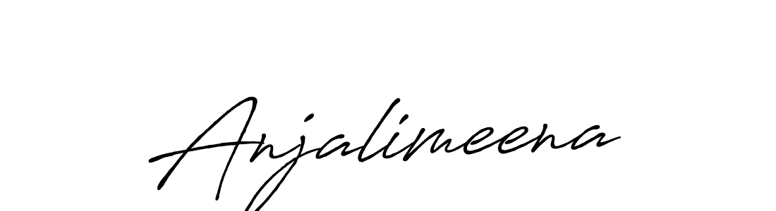 How to Draw Anjalimeena signature style? Antro_Vectra_Bolder is a latest design signature styles for name Anjalimeena. Anjalimeena signature style 7 images and pictures png