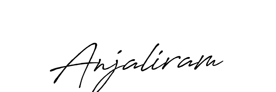 Also You can easily find your signature by using the search form. We will create Anjaliram name handwritten signature images for you free of cost using Antro_Vectra_Bolder sign style. Anjaliram signature style 7 images and pictures png