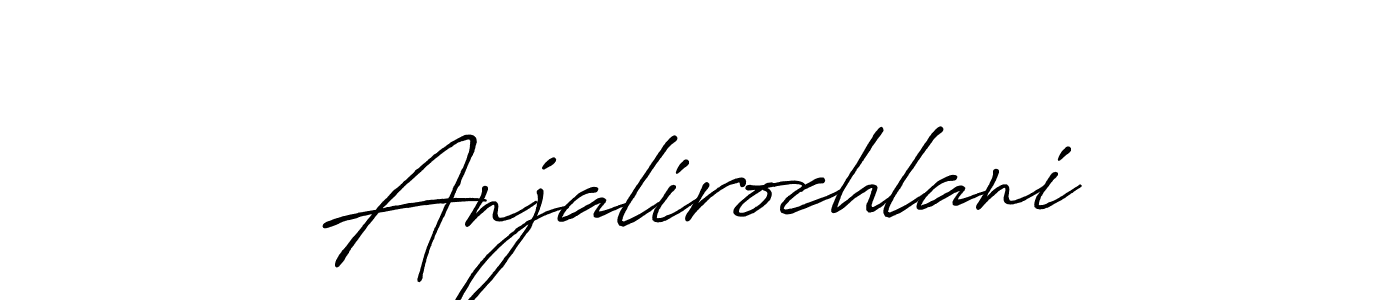 It looks lik you need a new signature style for name Anjalirochlani. Design unique handwritten (Antro_Vectra_Bolder) signature with our free signature maker in just a few clicks. Anjalirochlani signature style 7 images and pictures png
