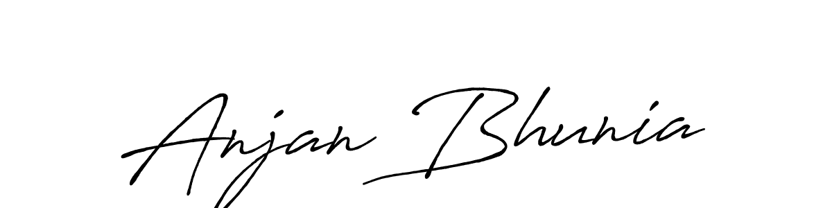 Similarly Antro_Vectra_Bolder is the best handwritten signature design. Signature creator online .You can use it as an online autograph creator for name Anjan Bhunia. Anjan Bhunia signature style 7 images and pictures png