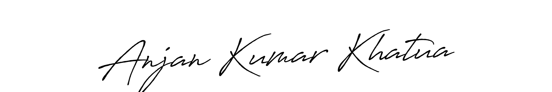 Antro_Vectra_Bolder is a professional signature style that is perfect for those who want to add a touch of class to their signature. It is also a great choice for those who want to make their signature more unique. Get Anjan Kumar Khatua name to fancy signature for free. Anjan Kumar Khatua signature style 7 images and pictures png
