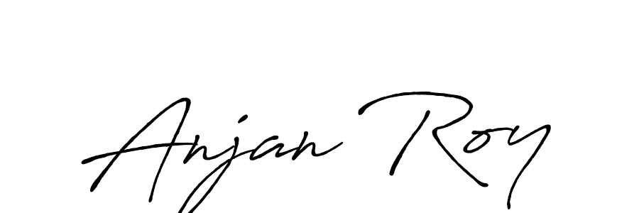 Design your own signature with our free online signature maker. With this signature software, you can create a handwritten (Antro_Vectra_Bolder) signature for name Anjan Roy. Anjan Roy signature style 7 images and pictures png