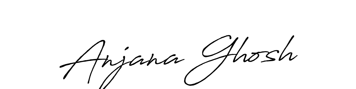 Also You can easily find your signature by using the search form. We will create Anjana Ghosh name handwritten signature images for you free of cost using Antro_Vectra_Bolder sign style. Anjana Ghosh signature style 7 images and pictures png