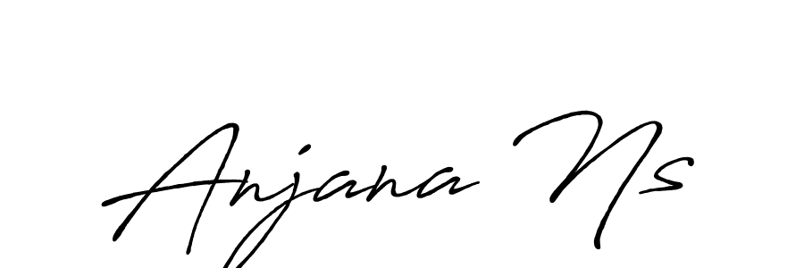 It looks lik you need a new signature style for name Anjana Ns. Design unique handwritten (Antro_Vectra_Bolder) signature with our free signature maker in just a few clicks. Anjana Ns signature style 7 images and pictures png