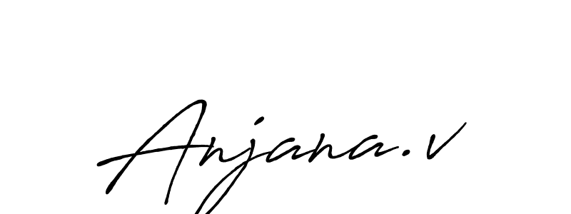 This is the best signature style for the Anjana.v name. Also you like these signature font (Antro_Vectra_Bolder). Mix name signature. Anjana.v signature style 7 images and pictures png