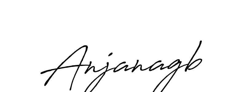 It looks lik you need a new signature style for name Anjanagb. Design unique handwritten (Antro_Vectra_Bolder) signature with our free signature maker in just a few clicks. Anjanagb signature style 7 images and pictures png