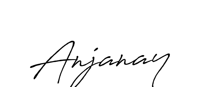 Make a beautiful signature design for name Anjanay. Use this online signature maker to create a handwritten signature for free. Anjanay signature style 7 images and pictures png
