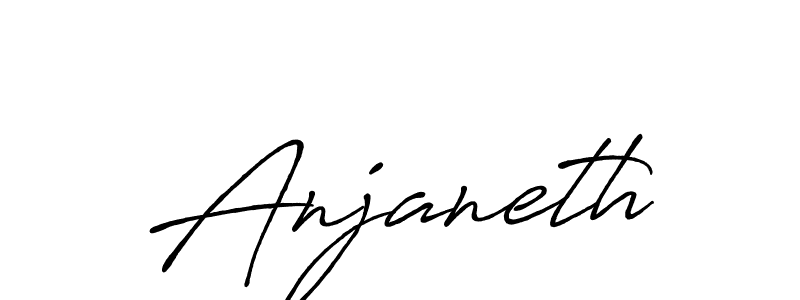 Make a short Anjaneth signature style. Manage your documents anywhere anytime using Antro_Vectra_Bolder. Create and add eSignatures, submit forms, share and send files easily. Anjaneth signature style 7 images and pictures png