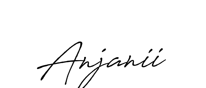 It looks lik you need a new signature style for name Anjanii. Design unique handwritten (Antro_Vectra_Bolder) signature with our free signature maker in just a few clicks. Anjanii signature style 7 images and pictures png