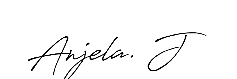 Antro_Vectra_Bolder is a professional signature style that is perfect for those who want to add a touch of class to their signature. It is also a great choice for those who want to make their signature more unique. Get Anjela. J name to fancy signature for free. Anjela. J signature style 7 images and pictures png