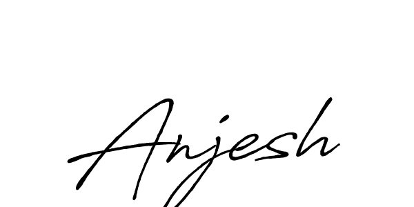 Similarly Antro_Vectra_Bolder is the best handwritten signature design. Signature creator online .You can use it as an online autograph creator for name Anjesh. Anjesh signature style 7 images and pictures png