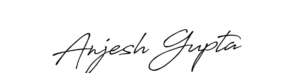 How to Draw Anjesh Gupta signature style? Antro_Vectra_Bolder is a latest design signature styles for name Anjesh Gupta. Anjesh Gupta signature style 7 images and pictures png