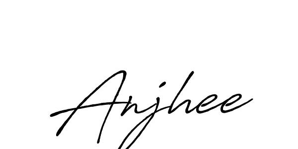 How to Draw Anjhee signature style? Antro_Vectra_Bolder is a latest design signature styles for name Anjhee. Anjhee signature style 7 images and pictures png