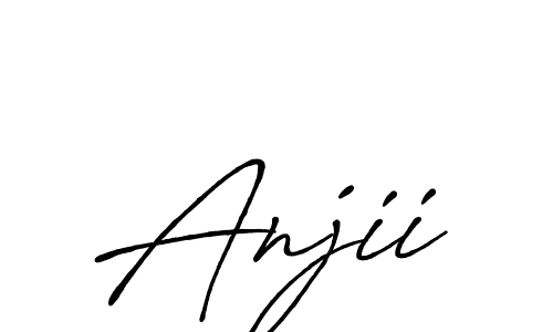 It looks lik you need a new signature style for name Anjii. Design unique handwritten (Antro_Vectra_Bolder) signature with our free signature maker in just a few clicks. Anjii signature style 7 images and pictures png