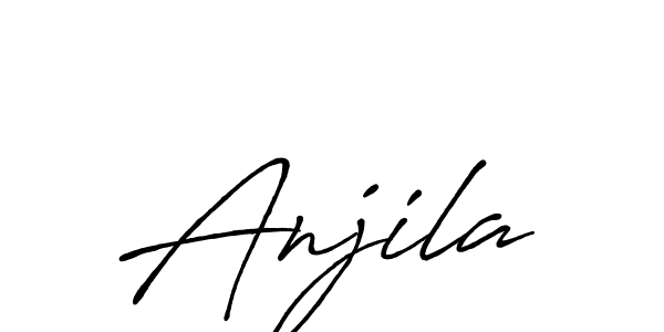 Best and Professional Signature Style for Anjila. Antro_Vectra_Bolder Best Signature Style Collection. Anjila signature style 7 images and pictures png